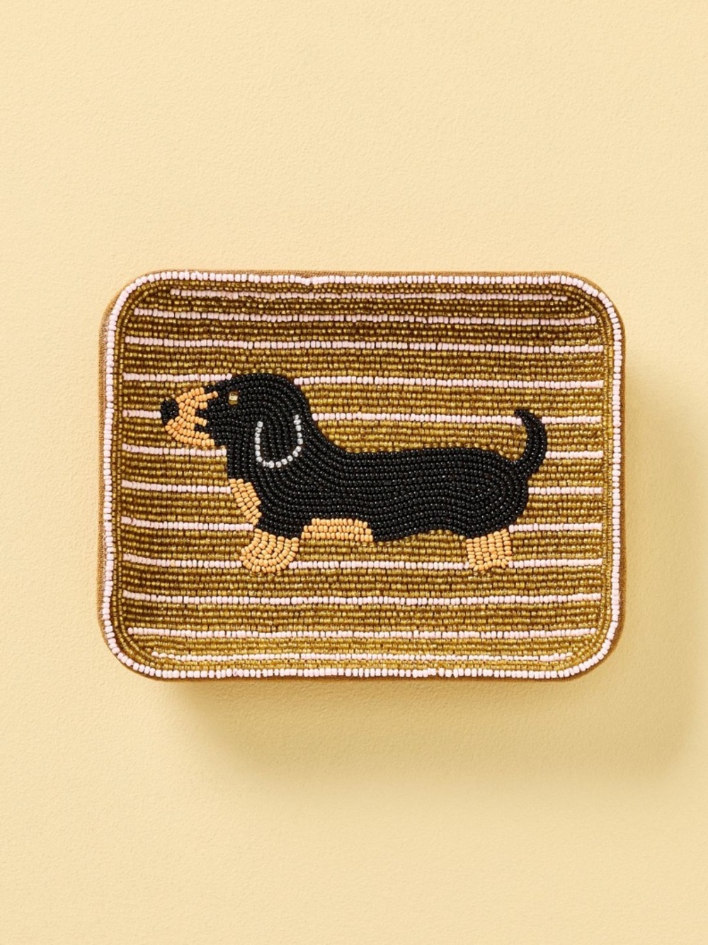 Anthropologie Fiona Beaded Trinket Dish